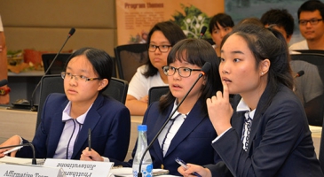 On International Day of Forests, students in Asia debate the important link between the region’s forests and its fresh water supply